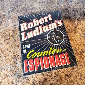 1988 Robert Ludlum's Game Of Counter Espionage, Made In Canada, Like New, Sealed
